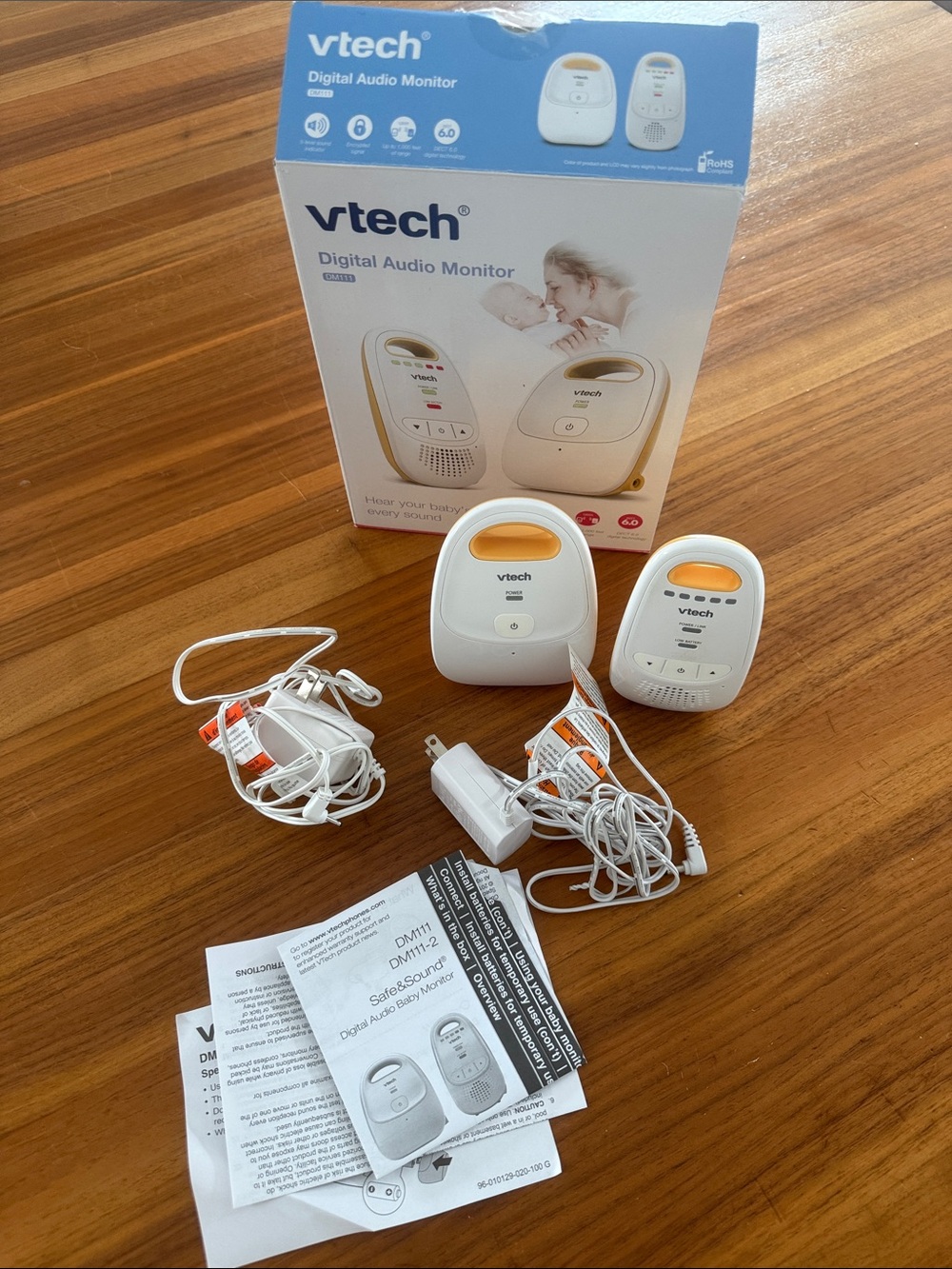 VTech DM111 Digital Audio Baby Monitor